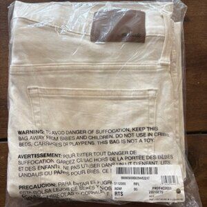 Madewell Slim White / Offwhite Jeans NWT 36x30